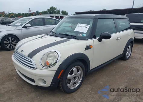 2010 Mini Cooper Clubman z USA, uszkodzony, nr VIN WMWML3C50ATX38346